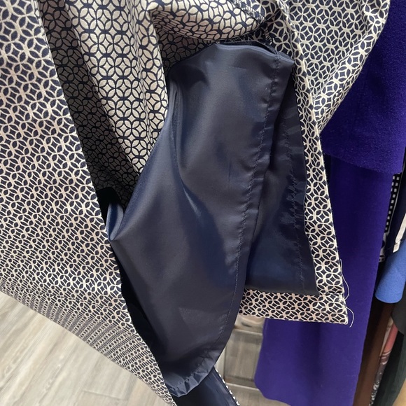 NWT Talbots Bow-Front Patterned Dress - Picture 14 of 15